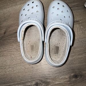 Women’s White Crocs Shoes size 8